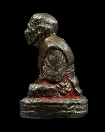 หลวงพ่อทวดเบตงเลขใต้ฐาน 156 เนื้อนวโลหะ ปี 2505 รูปที่ 3