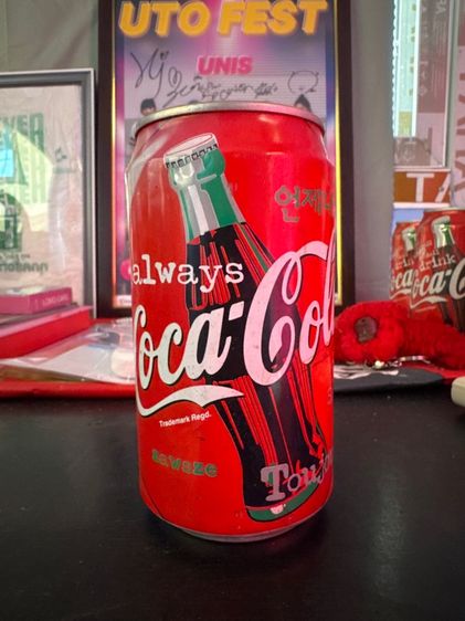 กระป๋องโค้กเกาหลีวินเทจ