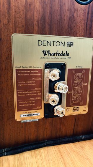 ขายลำโพง Wharfedale Denton 85 รุ่น Anniversary รูปที่ 7