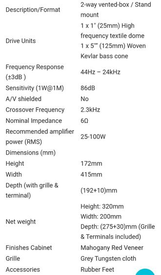ขายลำโพง Wharfedale Denton 85 รุ่น Anniversary รูปที่ 9