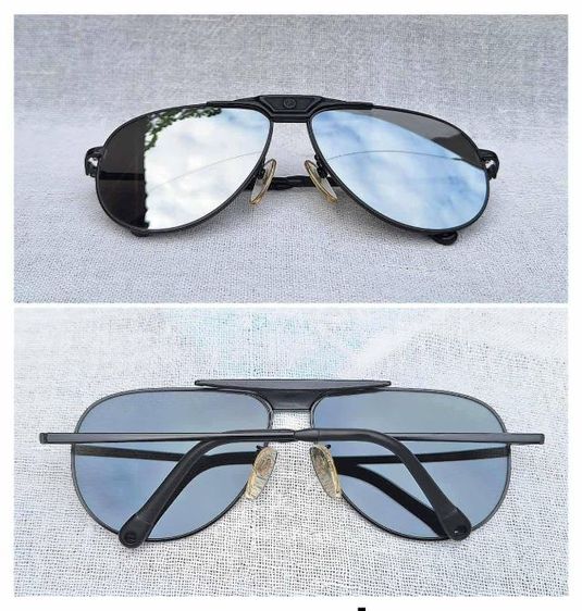 แว่นตาสิงห์ดำ–อเวีย์เตอร์—เอาท์ดอร์สแมน เดอะ บิ๊กเนม HOYA เลนส์กระจกคริสตัลญี่ปุ่น UNION COLOR LENS ปรอทเงิน–สว่าง...Authentic Vintage HOYA handcrafted in Nishitōkyō, Japan รูปที่ 5