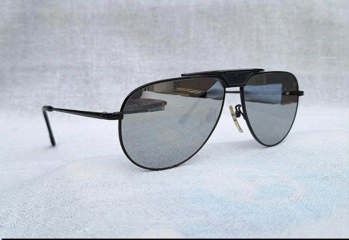 แว่นตาสิงห์ดำ–อเวีย์เตอร์—เอาท์ดอร์สแมน เดอะ บิ๊กเนม HOYA เลนส์กระจกคริสตัลญี่ปุ่น UNION COLOR LENS ปรอทเงิน–สว่าง...Authentic Vintage HOYA handcrafted in Nishitōkyō, Japan รูปที่ 11