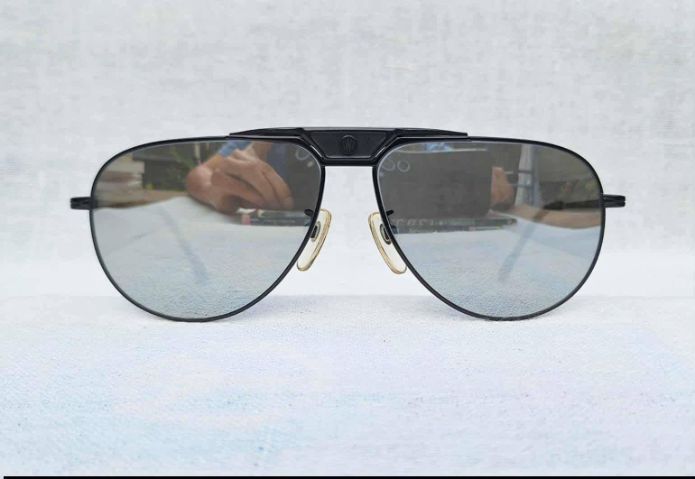 แว่นตาสิงห์ดำ–อเวีย์เตอร์—เอาท์ดอร์สแมน เดอะ บิ๊กเนม HOYA เลนส์กระจกคริสตัลญี่ปุ่น UNION COLOR LENS ปรอทเงิน–สว่าง...Authentic Vintage HOYA handcrafted in Nishitōkyō, Japan รูปที่ 2