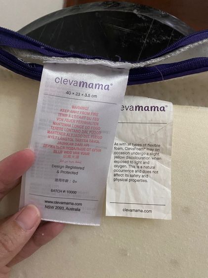  Clevamama ClevaFoam หมอนทารก รูปที่ 7