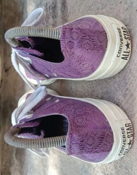 Converse all-star  90's chuck Taylor violet dentelle Basse limited " รูปที่ 5