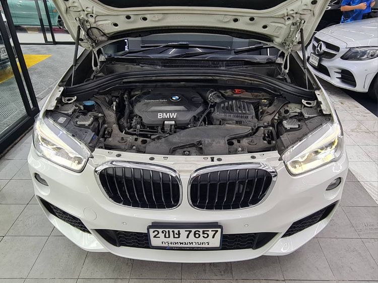 BMW X1 2018 2.0 sDrive18i M Sport Utility-car ดีเซล ไม่ติดแก๊ส เกียร์อัตโนมัติ ขาว รูปที่ 2