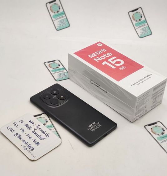 ขาย เทิร์น Redmi Note 15 5G Ram 8 Rom 256 ศูนย์ไทย อายุ 6 วัน สภาพใหม่เอี่ยม อุปกรณ์ครบยกกล่อง ประกันยาว เพียง 6,790 บาท ครับ รูปที่ 2