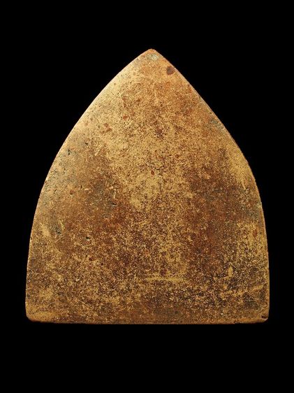 พระเนื้อดินเก่าฐาน7.5สูง8.4 ซ.ม BB 287 รูปที่ 2