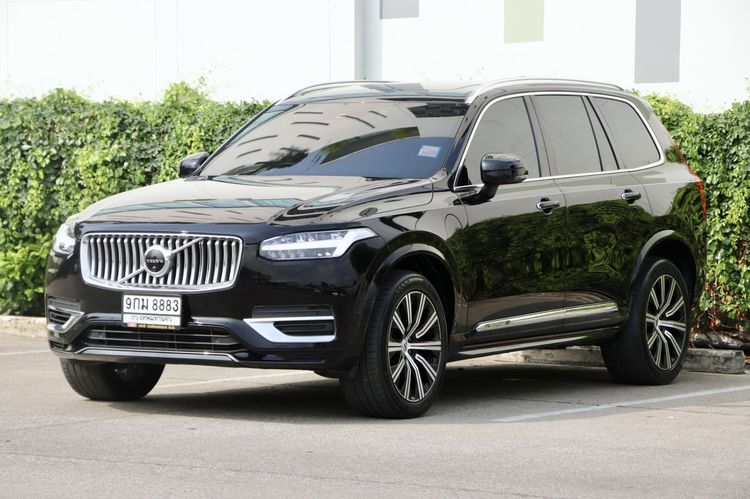 Volvo XC90 2023 2.0 Recharge T8 Inscription 4WD Utility-car ปลั๊กอินไฮบริด (PHEV) ไม่ติดแก๊ส เกียร์อัตโนมัติ ดำ รูปที่ 3