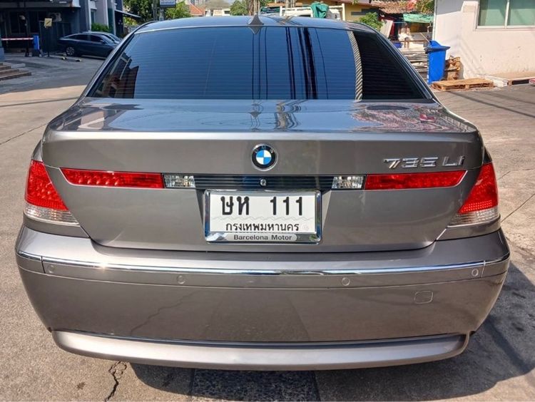 BMW Series 7 2004 730Li Sedan เบนซิน ไม่ติดแก๊ส เกียร์อัตโนมัติ เทา รูปที่ 2