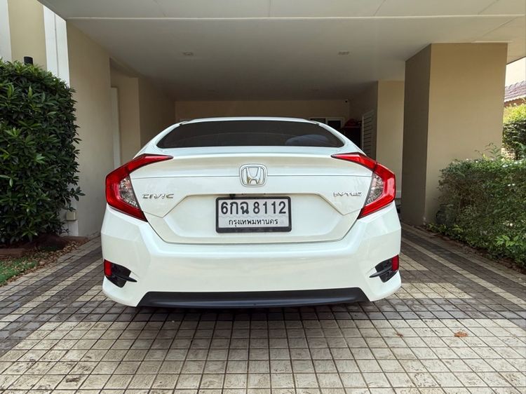 Honda Civic 2017 1.8 EL i-VTEC Sedan เบนซิน ไม่ติดแก๊ส เกียร์อัตโนมัติ ขาว รูปที่ 2