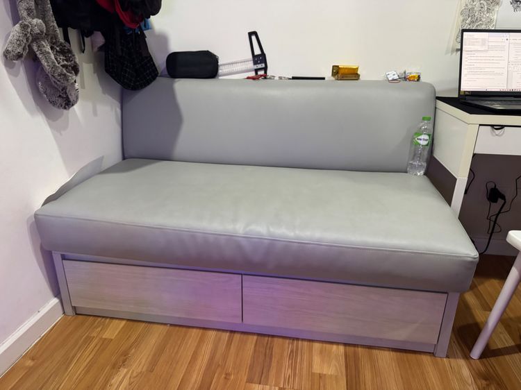 โซฟาเบด 2 ที่นั่งแบบมีลิ้นชัก