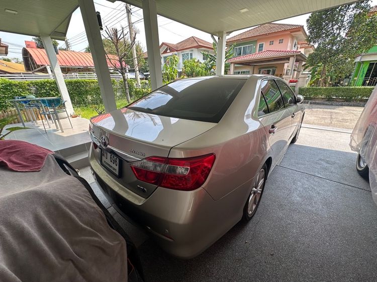 Toyota Camry 2012 2.5 Hybrid Sedan ไฮบริด ไม่ติดแก๊ส เกียร์อัตโนมัติ ทอง รูปที่ 3