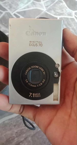 canon ixus70 สวยพร้อมใช้เต็มระบบ 2900รวมส่ง เครื่อง เมม แบตเตอรี่ สายชาร์จ  รูปที่ 3