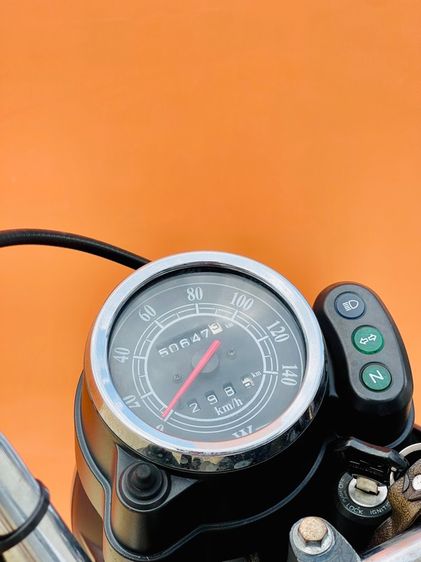 Kawasaki W175 สีเทา-ดำ คลาสสิกแท้ รูปที่ 7