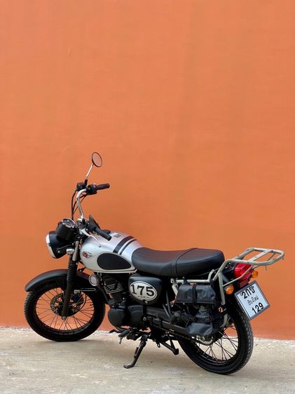 Kawasaki W175 สีเทา-ดำ คลาสสิกแท้ รูปที่ 4