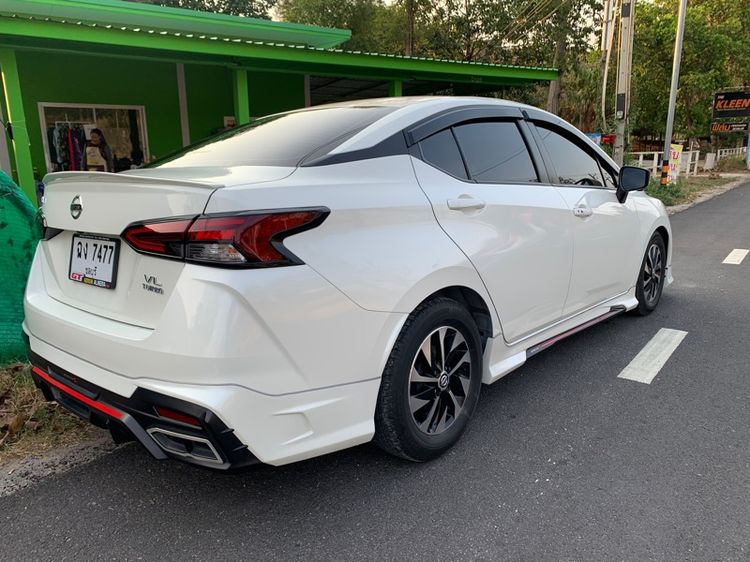 Nissan Almera 2022 1.0 VL Sedan เบนซิน ไม่ติดแก๊ส เกียร์อัตโนมัติ ขาว รูปที่ 3
