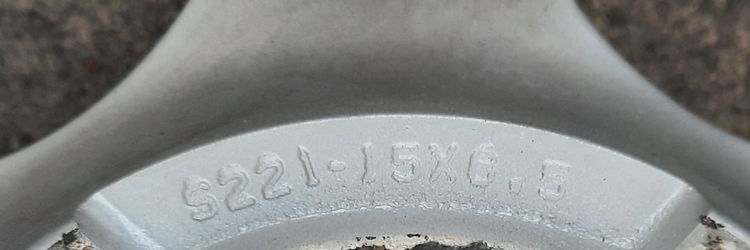 ล้อแม็กซ์ 15นิ้ว 4 รู100 6.5นิ้ว รูปที่ 2