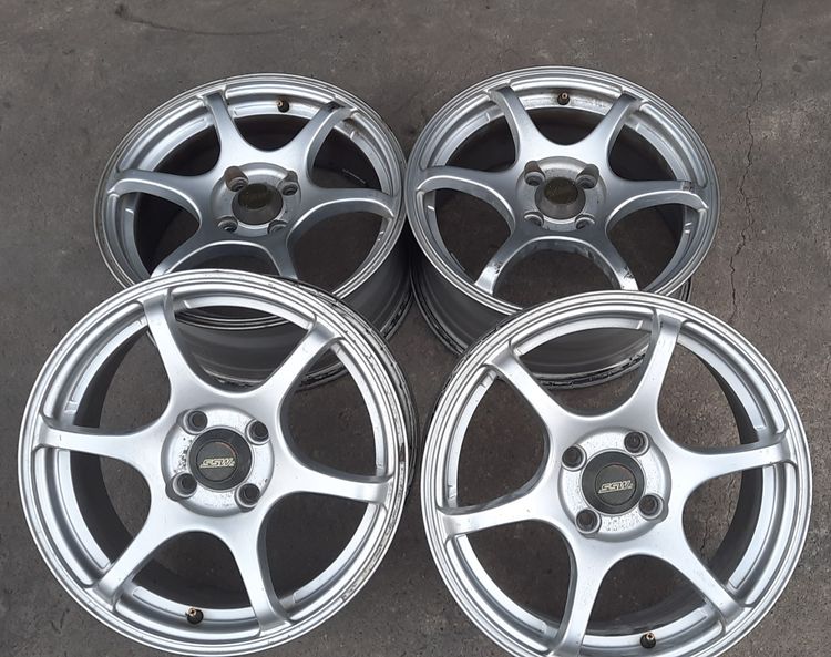 ล้อแม็กซ์ 15นิ้ว 4 รู100 6.5นิ้ว