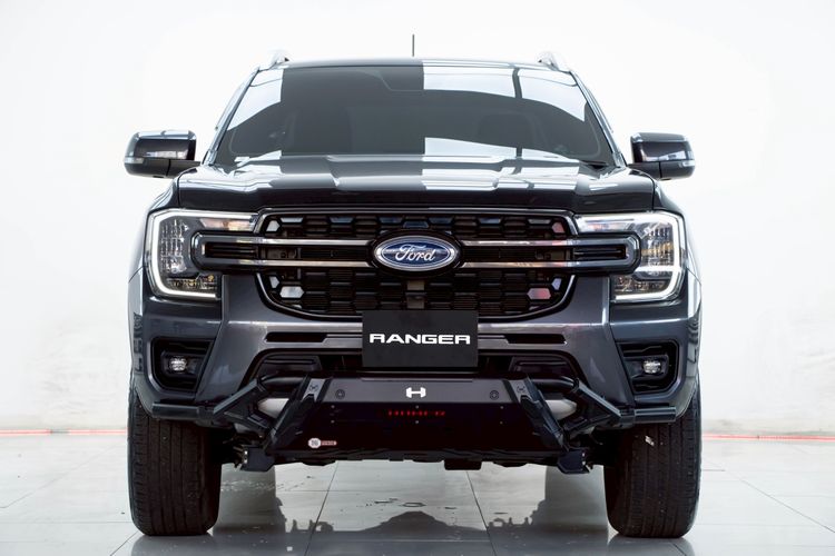 Ford Ranger 2024 2.0 Turbo Hi-Rider Wildtrak Pickup ดีเซล ไม่ติดแก๊ส เกียร์อัตโนมัติ เทา รูปที่ 4