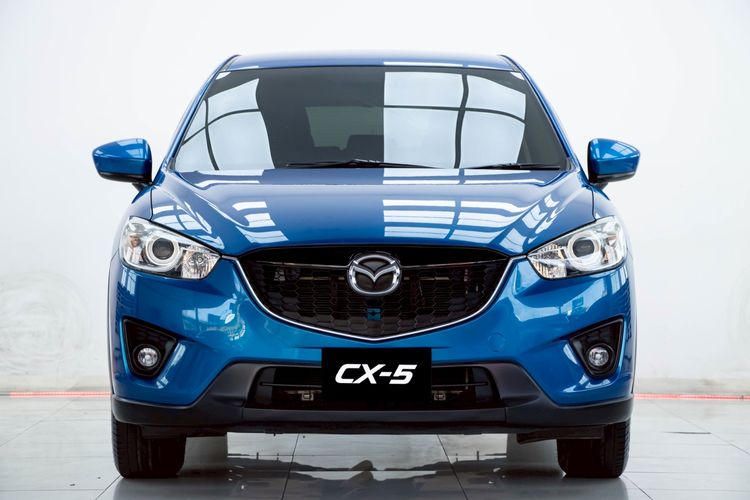 Mazda CX-5 2014 2.0 C Utility-car เบนซิน ไม่ติดแก๊ส เกียร์อัตโนมัติ น้ำเงิน รูปที่ 4
