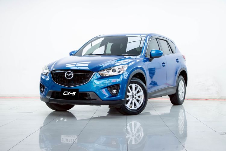 รถ Mazda CX-5 2.0 C สี น้ำเงิน