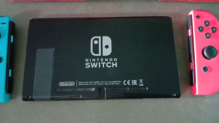 เครื่องเล่นเกม Nintendo switch มือสอง พร้อมเมม 128gb,แปลง atmosphere รูปที่ 5