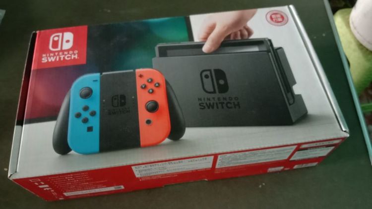 เครื่องเล่นเกม Nintendo switch มือสอง พร้อมเมม 128gb,แปลง atmosphere รูปที่ 4