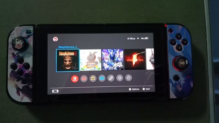 เครื่องเล่นเกม Nintendo switch มือสอง พร้อมเมม 128gb,แปลง atmosphere รูปที่ 10
