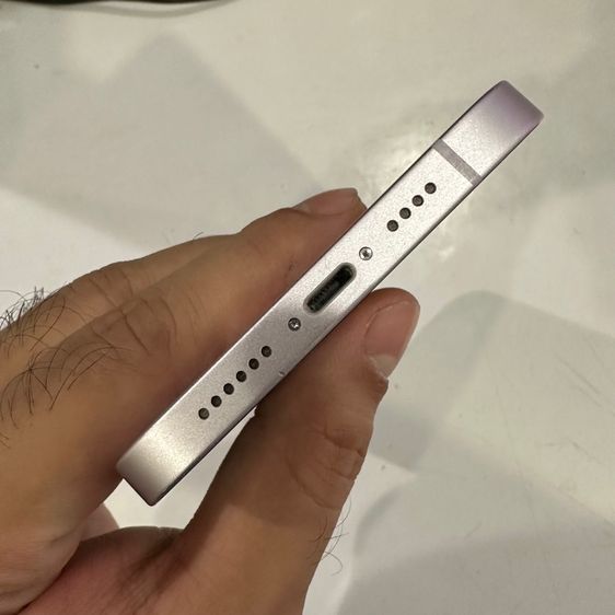 iphone14plus 128gb เครื่องศูนย์ไทยสีม่วง สุขภาพแบต 85เปอร์เซ็นต์ สภาพใหม่ รูปที่ 4