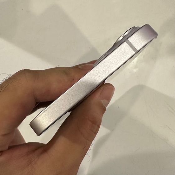 iphone14plus 128gb เครื่องศูนย์ไทยสีม่วง สุขภาพแบต 85เปอร์เซ็นต์ สภาพใหม่ รูปที่ 3