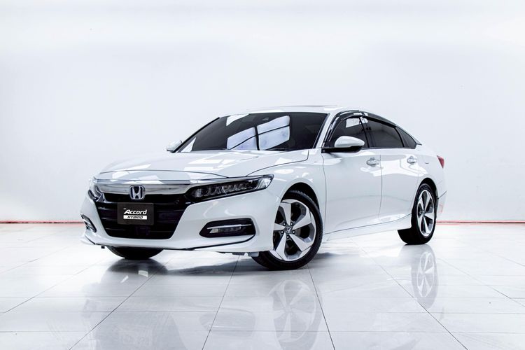 Honda Accord 2022 2.0 e:HEV Tech Sedan ไฮบริด ไม่ติดแก๊ส เกียร์อัตโนมัติ ขาว รูปที่ 4