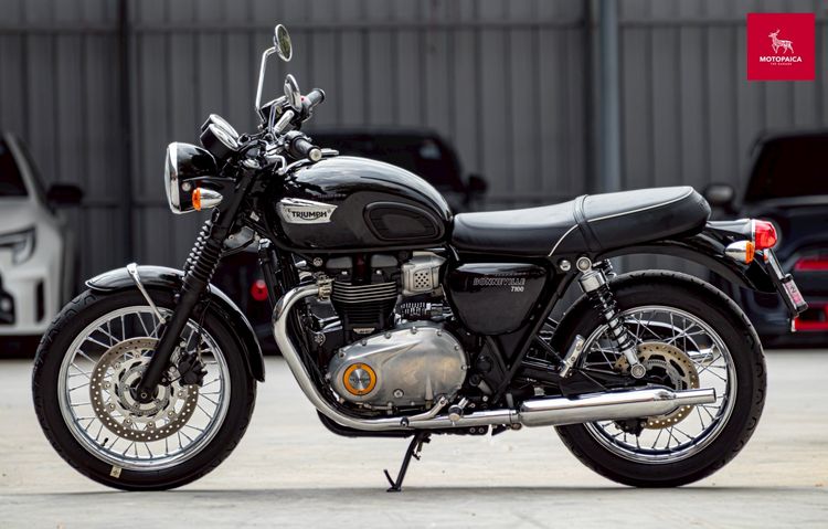 Triumph Bonneville T100 ปี2020 สีดำเงา วิ่งน้อย6,900Km. รูปที่ 4