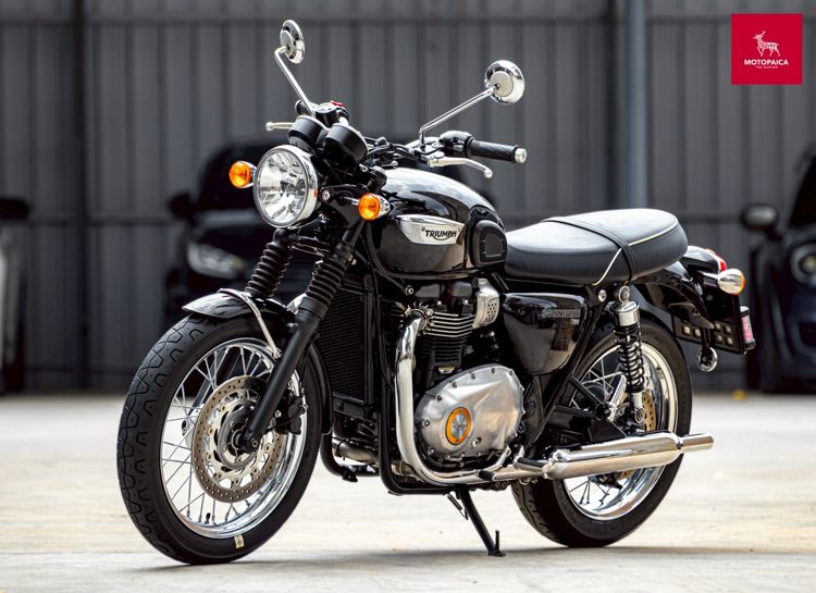 Triumph Bonneville T100 ปี2020 สีดำเงา วิ่งน้อย6,900Km. รูปที่ 2