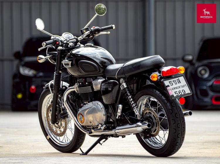 Triumph Bonneville T100 ปี2020 สีดำเงา วิ่งน้อย6,900Km. รูปที่ 5