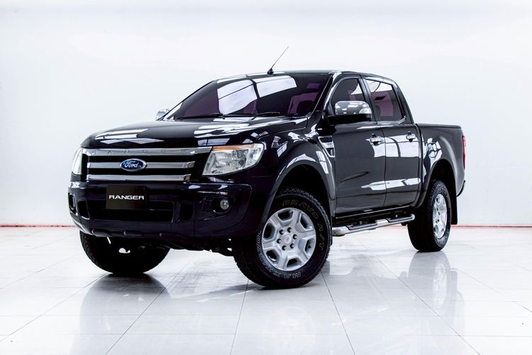 Ford Ranger 2012 2.2 Hi-Rider XLT Pickup ดีเซล ไม่ติดแก๊ส เกียร์อัตโนมัติ ดำ รูปที่ 4