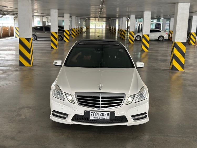 Mercedes-Benz E-Class 2012 E200 Sedan เบนซิน ไม่ติดแก๊ส เกียร์อัตโนมัติ ดำ รูปที่ 2