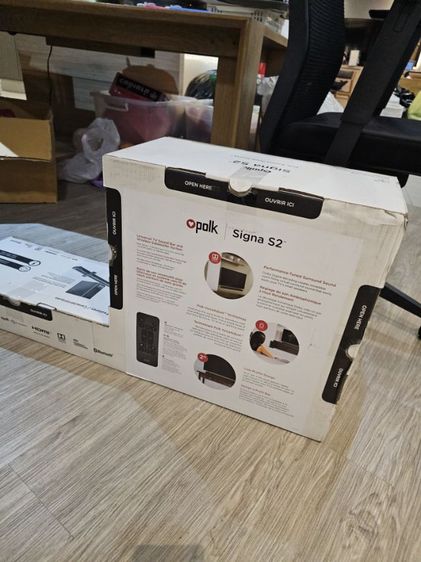 ลำโพงซาวด์บาร์ Polk Audio Signa S2 มือ 1 สภาพดีมาก ไม่เคยใช้สักครั้ง