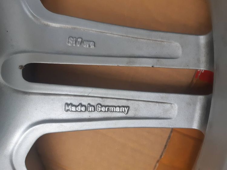 ล้อAMG Benz แท้ W207 E-COUPE CABRIOLET 18นิ้ว Made in Germany by Ronal หน้า 8J x 18H2 ET45 Part N0. A207 401 13 02 หลัง 8.5J x 18H2 ET49  รูปที่ 9