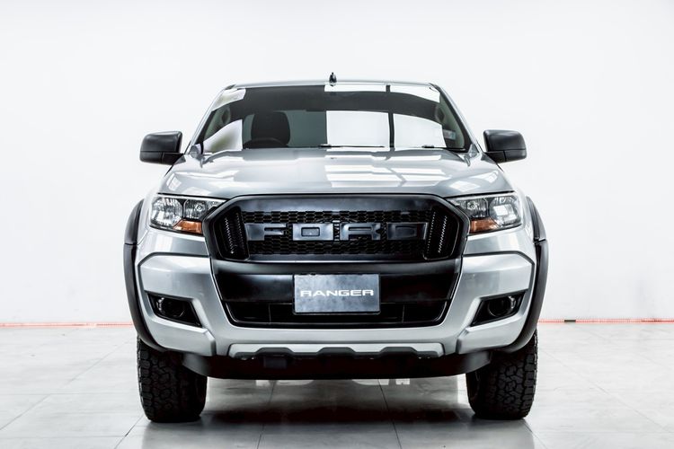 Ford Ranger 2017 2.2 Hi-Rider XL Plus Pickup ดีเซล ไม่ติดแก๊ส เกียร์ธรรมดา เทา รูปที่ 4