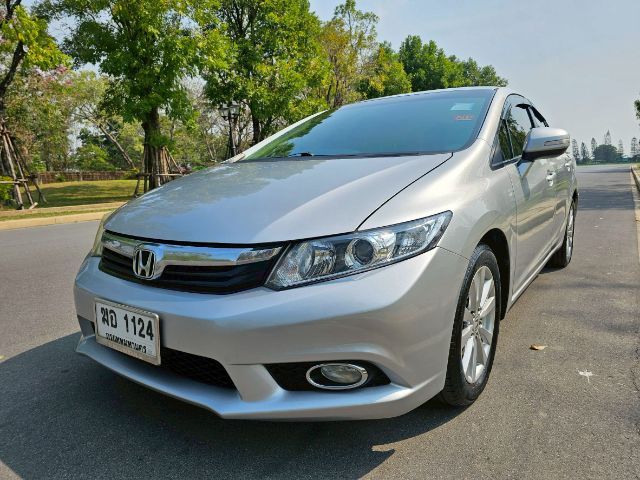 Honda Civic 2012 1.8 E i-VTEC Sedan เบนซิน ไม่ติดแก๊ส เกียร์อัตโนมัติ บรอนซ์เงิน รูปที่ 3