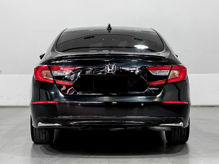 Honda Accord 2021 2.0 Hybrid Tech Sedan ไฮบริด เกียร์อัตโนมัติ ดำ รูปที่ 4
