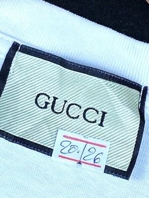 Gucci Cotton Jersey T-shirt with Print  รูปที่ 2