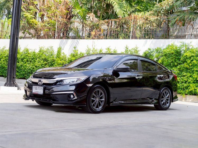 Honda Civic 2020 1.8 EL i-VTEC Sedan เบนซิน ไม่ติดแก๊ส เกียร์อัตโนมัติ ดำ รูปที่ 3