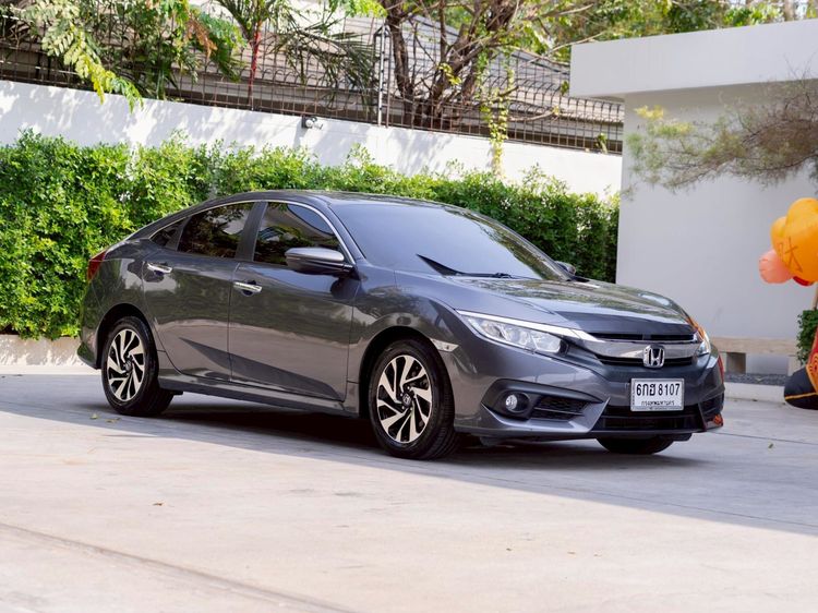Honda Civic 2018 1.8 EL i-VTEC Sedan เบนซิน ไม่ติดแก๊ส เกียร์อัตโนมัติ เทา