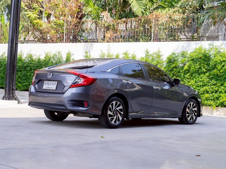 Honda Civic 2018 1.8 EL i-VTEC Sedan เบนซิน ไม่ติดแก๊ส เกียร์อัตโนมัติ เทา รูปที่ 4