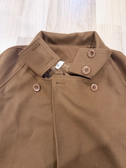 เสื้อโค้ทยาว สีน้ำตาล รูปที่ 4