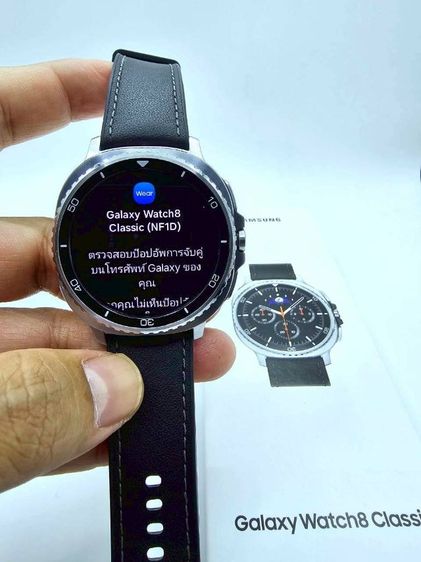 ดำ ซิลิโคน Galaxy watch8 Classic 46มม. ประกัน 1 ปี ครบกล่อง