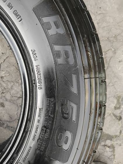 ยางบรรทุก 14 ชั้น Bridgestone 225 75 15 กลางปี 24 มีคู่ รูปที่ 2