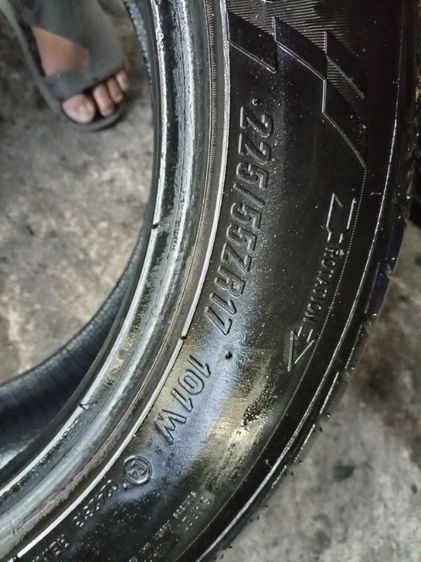ยาง Maxxis 225 55 17 กลางปี 24 มีคู่ 1,500 บาท รูปที่ 3
